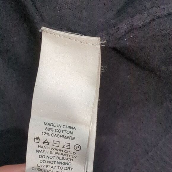 Kate Spade Sweater Womens Small Black Open Front Cardigan - Picture 6 of 8